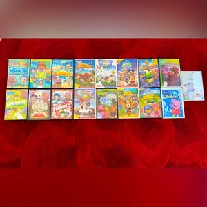 17 kids movies/cartoons DVD format